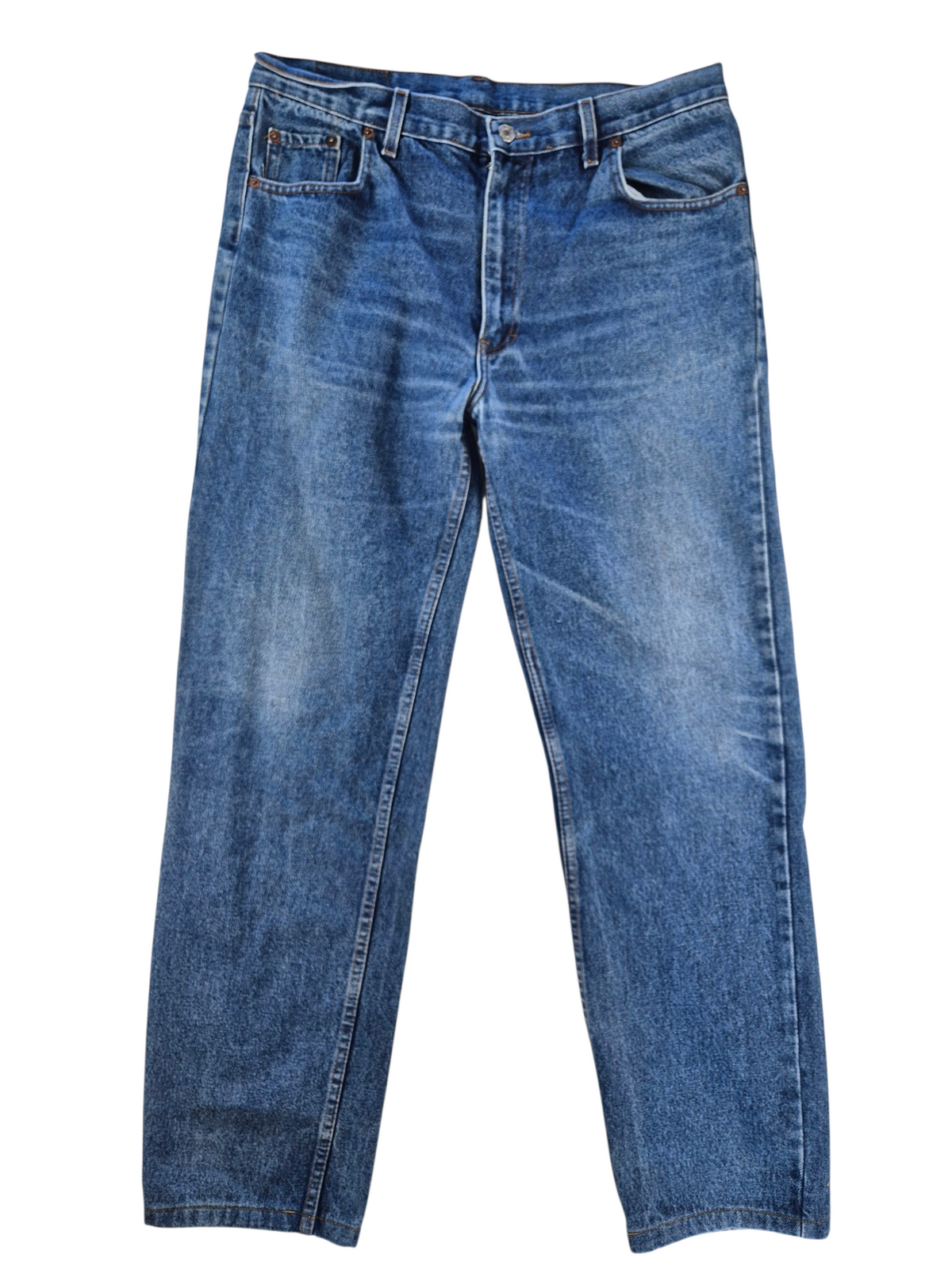 Levi's 501 Straight Jeans Heren | Blauw | Maat W35 L32
