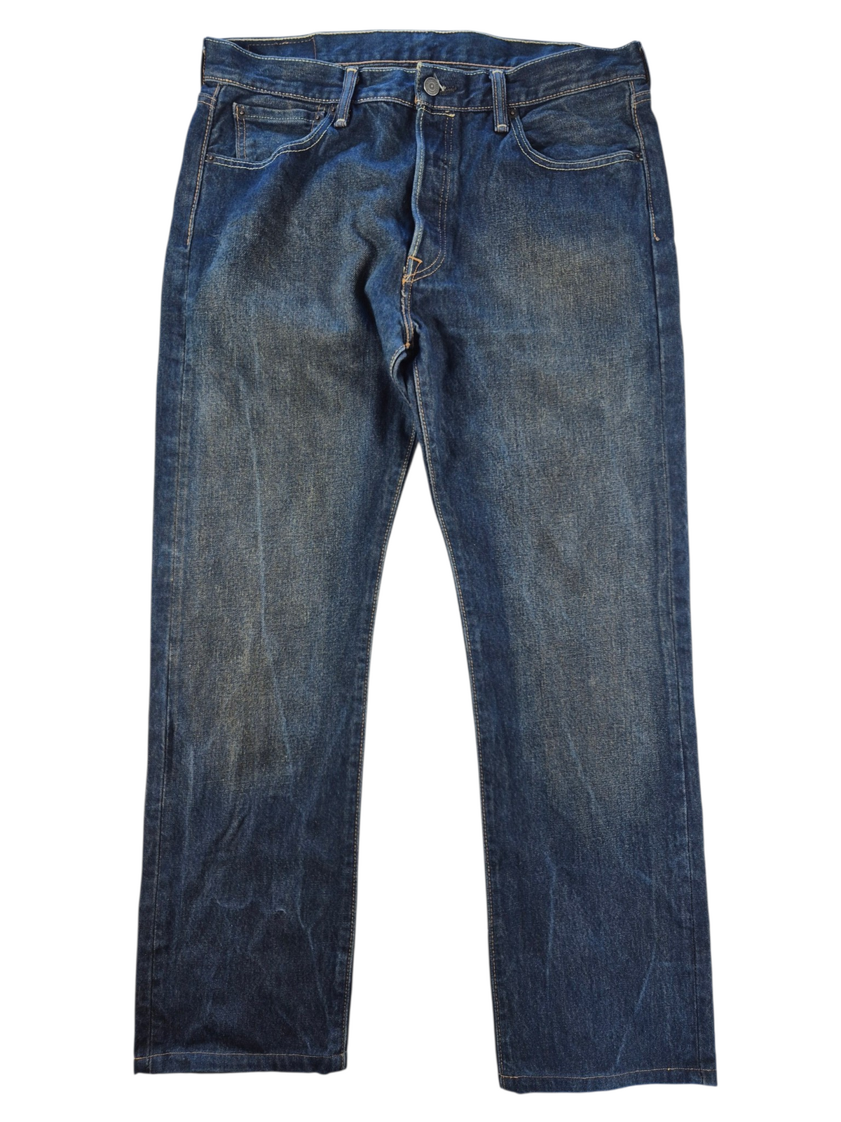 Levi's 501 Straight Jeans Heren | Blauw | Maat W34 L36
