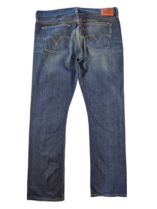 Levi's 501 Straight Jeans Heren | Blauw | Maat W31 L32