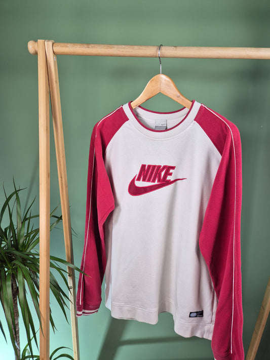 Nike Sweater Heren | Wit | Maat M