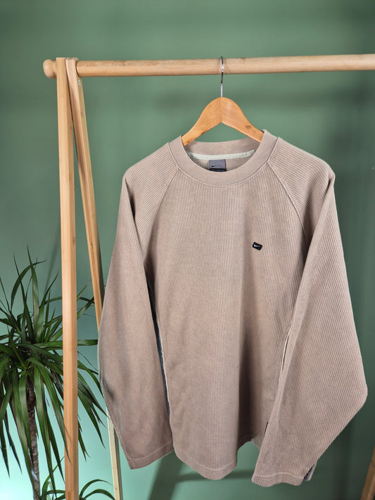 Nike Oversized Sweater Heren | Bruin | Maat M
