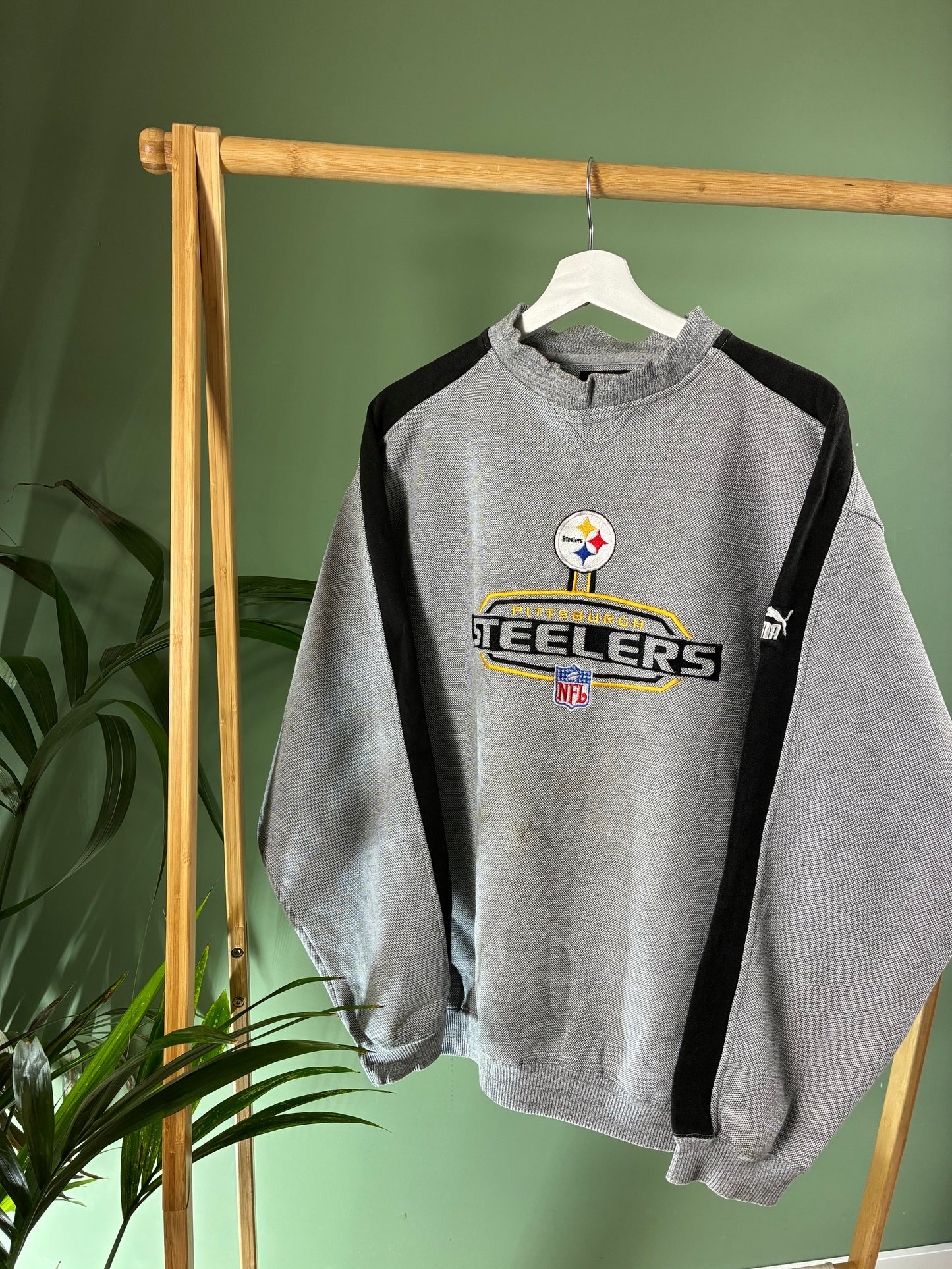 Puma/NFL Steelers sweater maat L