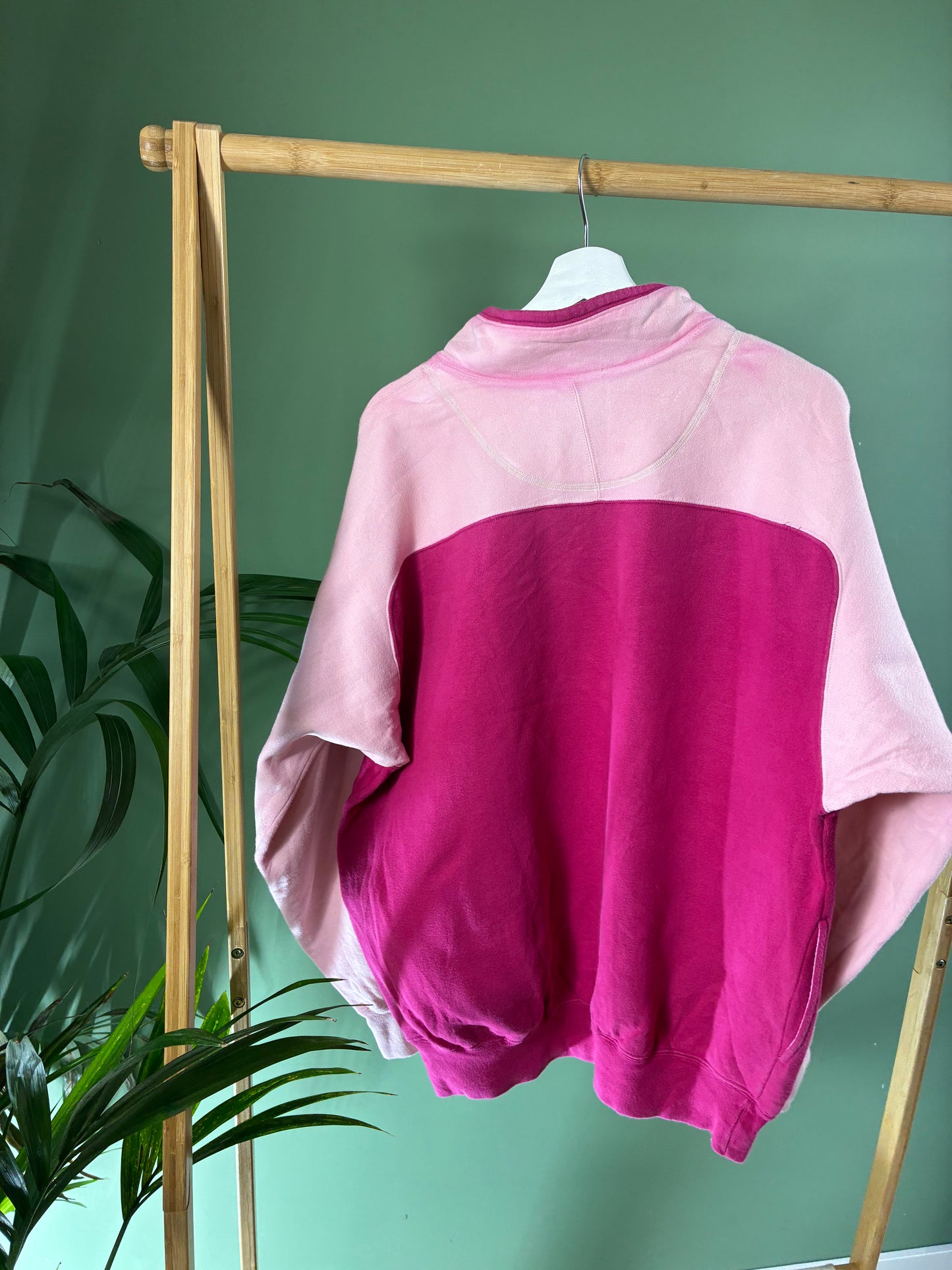 LE coq sportif 90s quarter zip sweater maat L