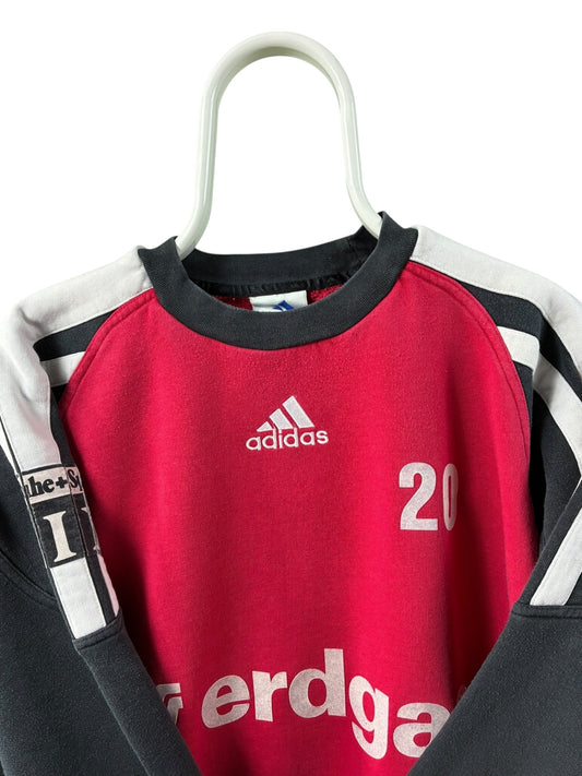 Adidas 90s center logo sweater maat M