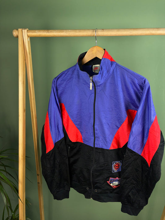 Vintage 90s Nike rare track jack maat S paars dames