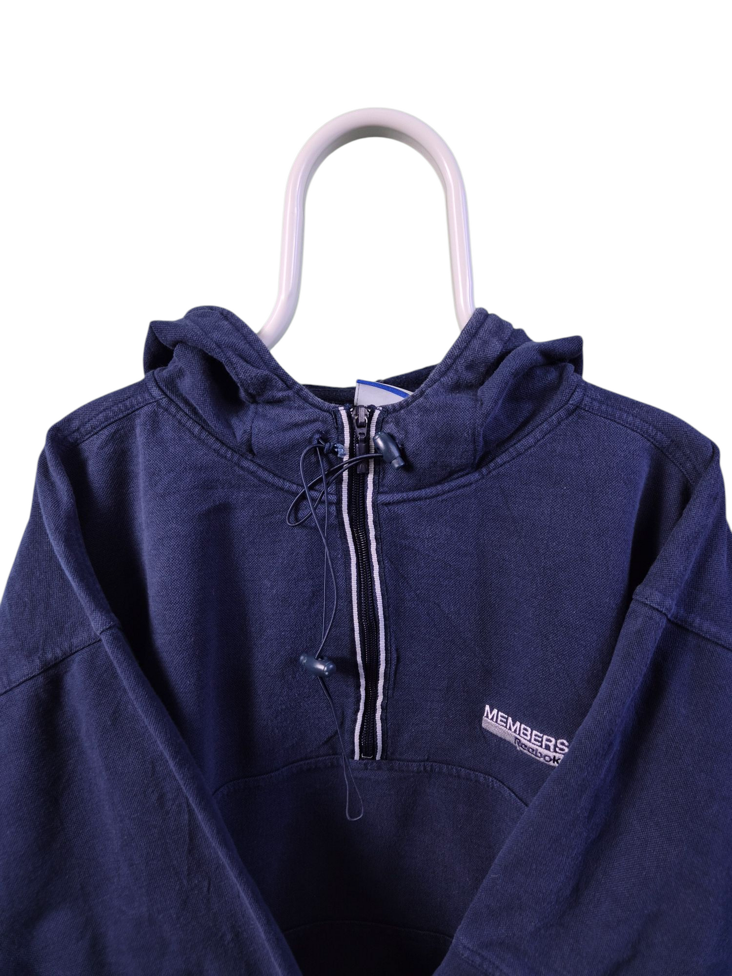 Reebok quarter zip hoodie maat M