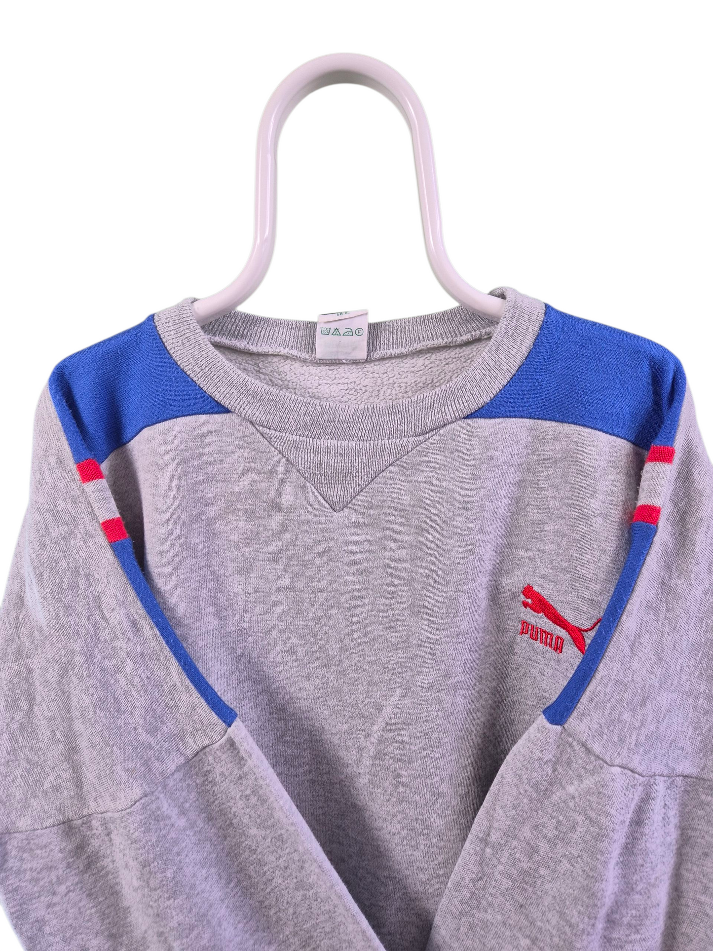 Puma 80s chest logo sweater maat XL