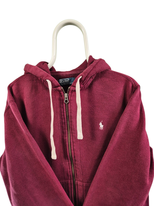 Ralph Lauren chest logo hoodie met rits maat L