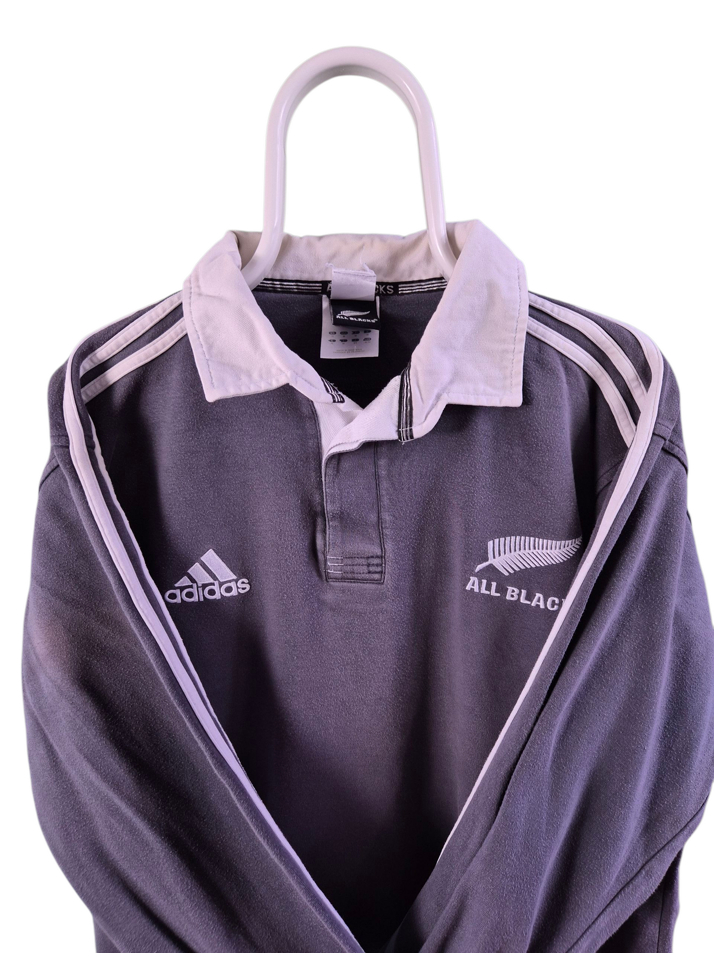 Adidas All blacks polo shirt maat M