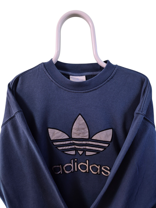 Adidas 80s front logo sweater maat M