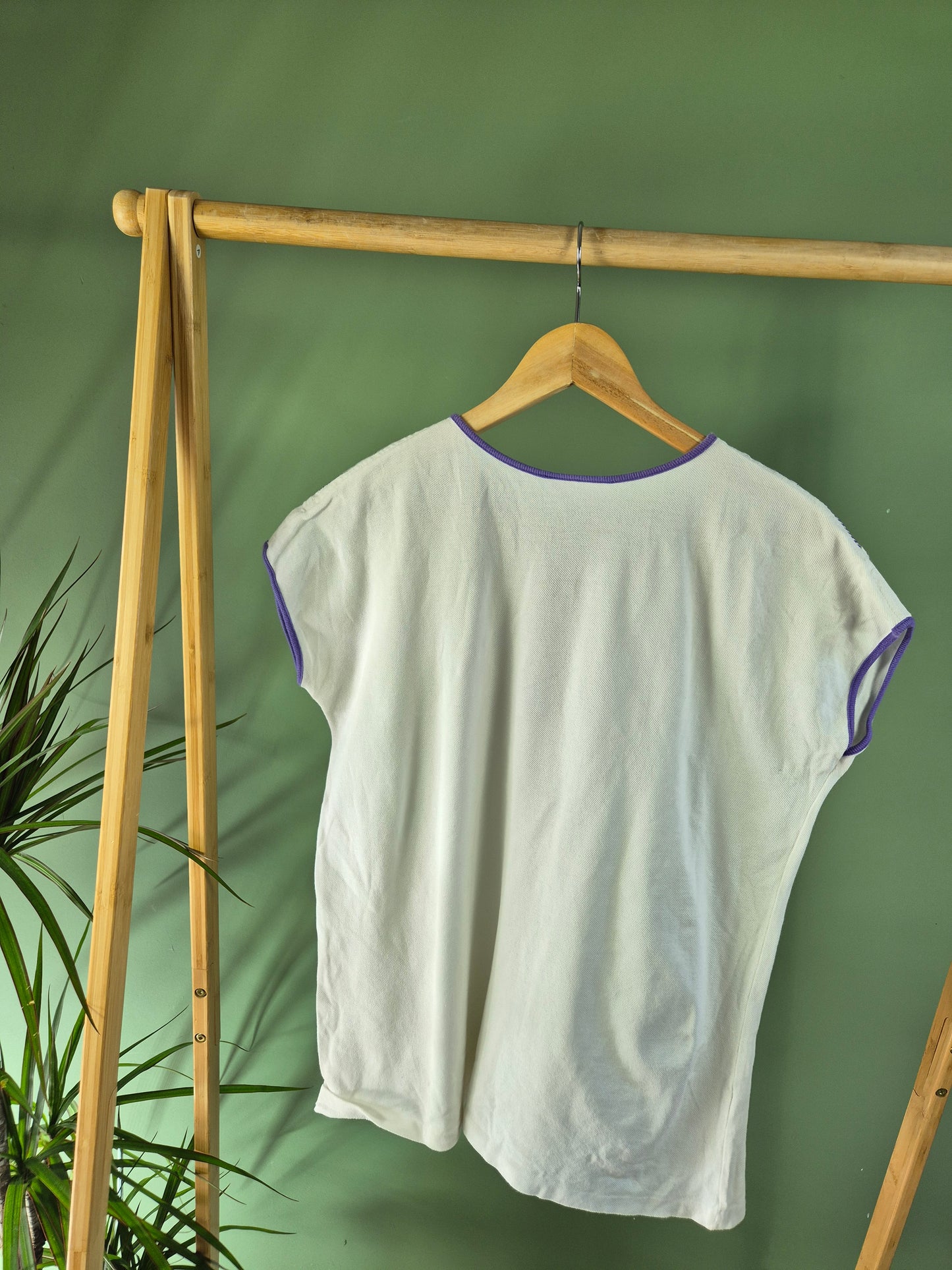 Lacoste Top Dames | Wit | S