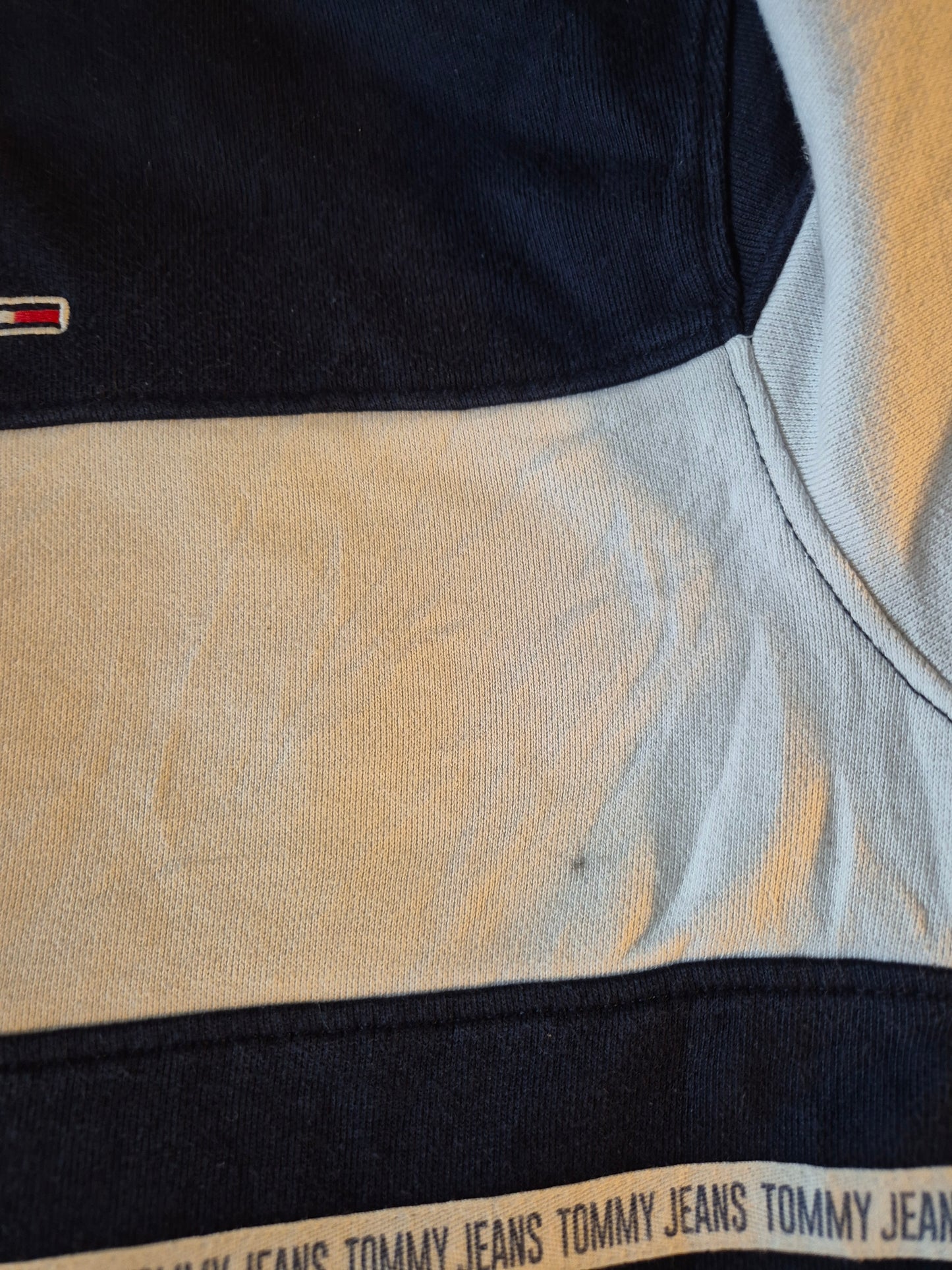 Tommy Hilfiger Quarter Zip Sweater Heren | Blauw | Maat S