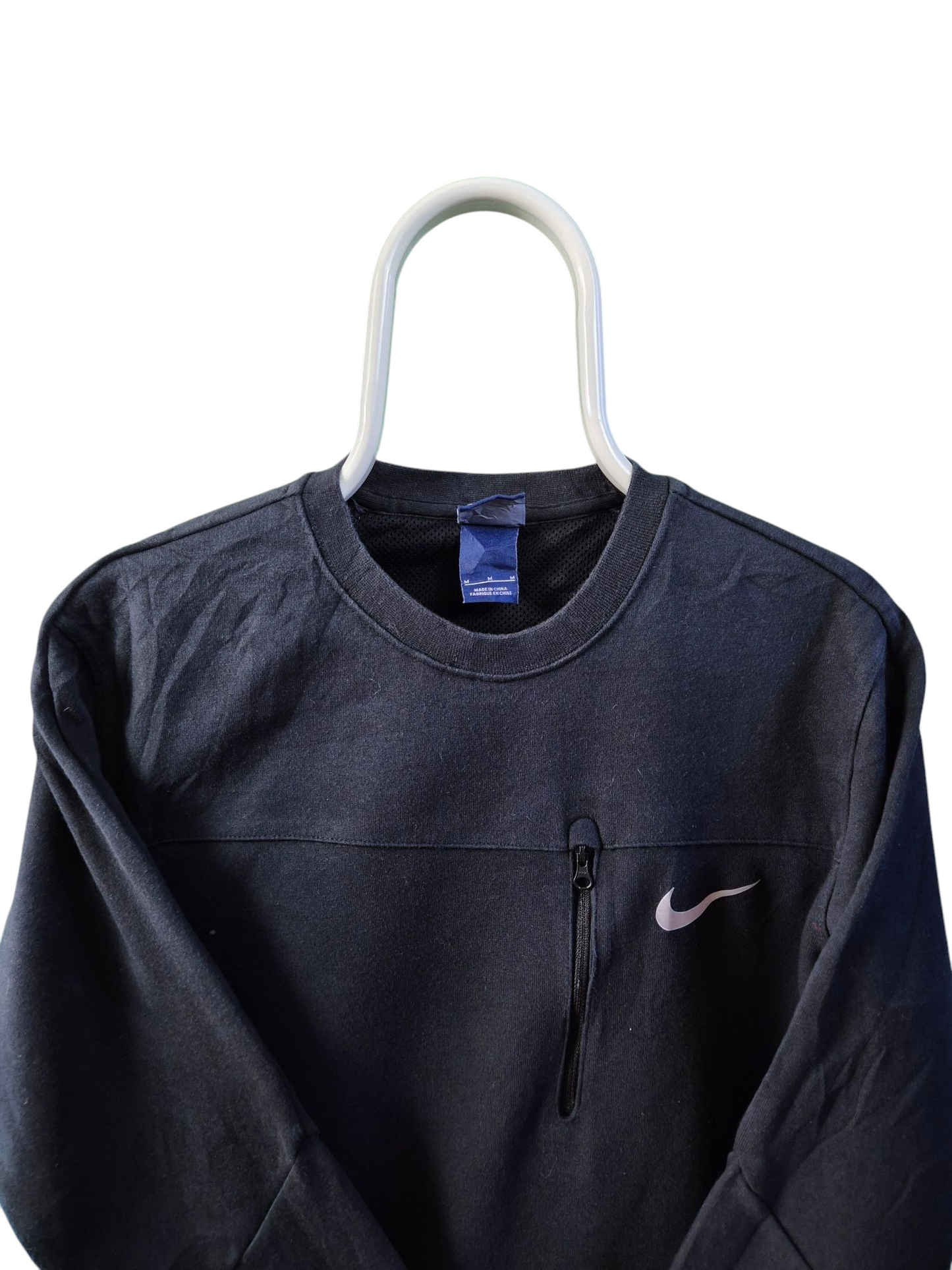 Nike chest logo slim fit sweater maat M
