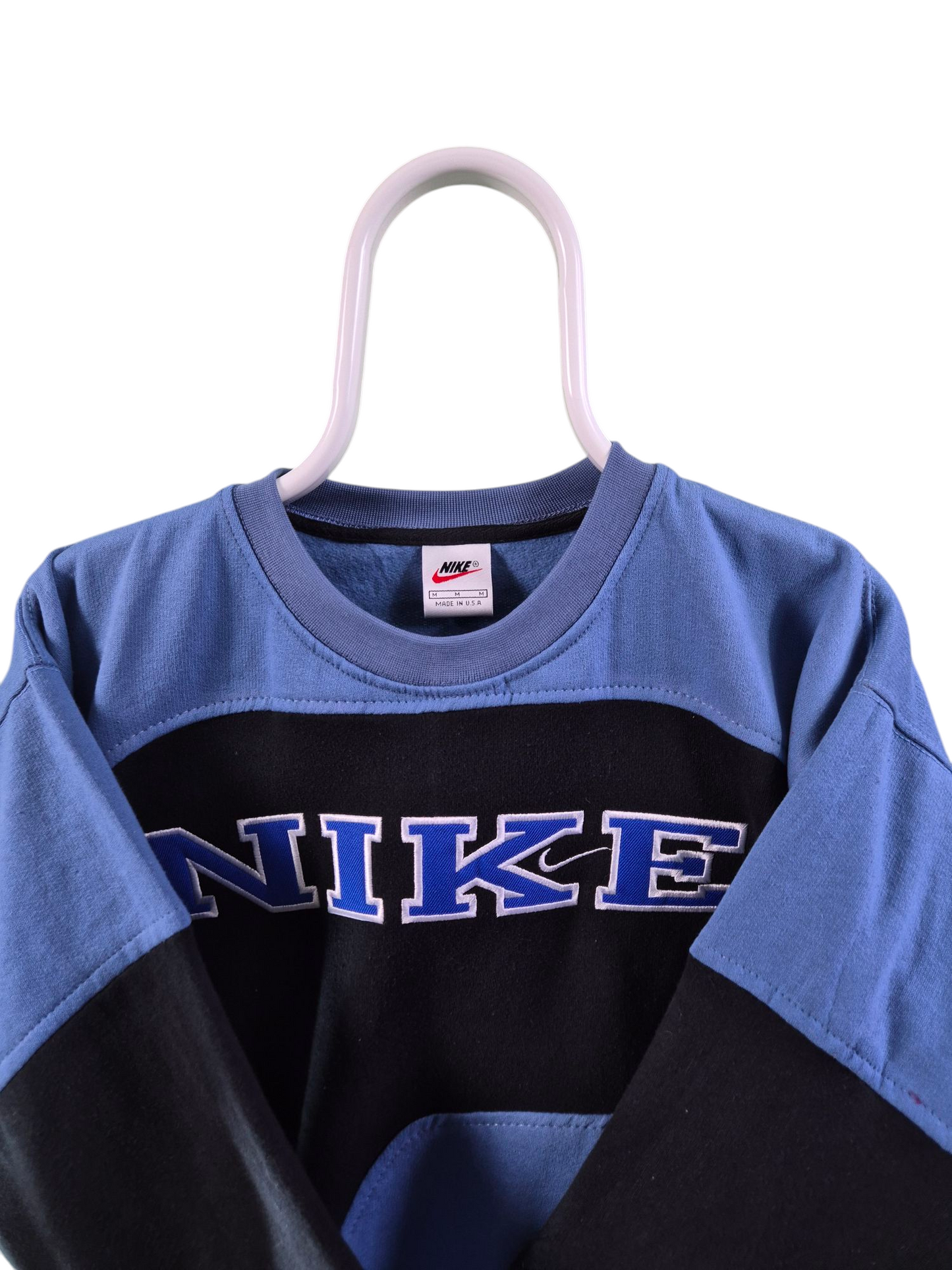 Nike 90s spell out rework sweater maat M