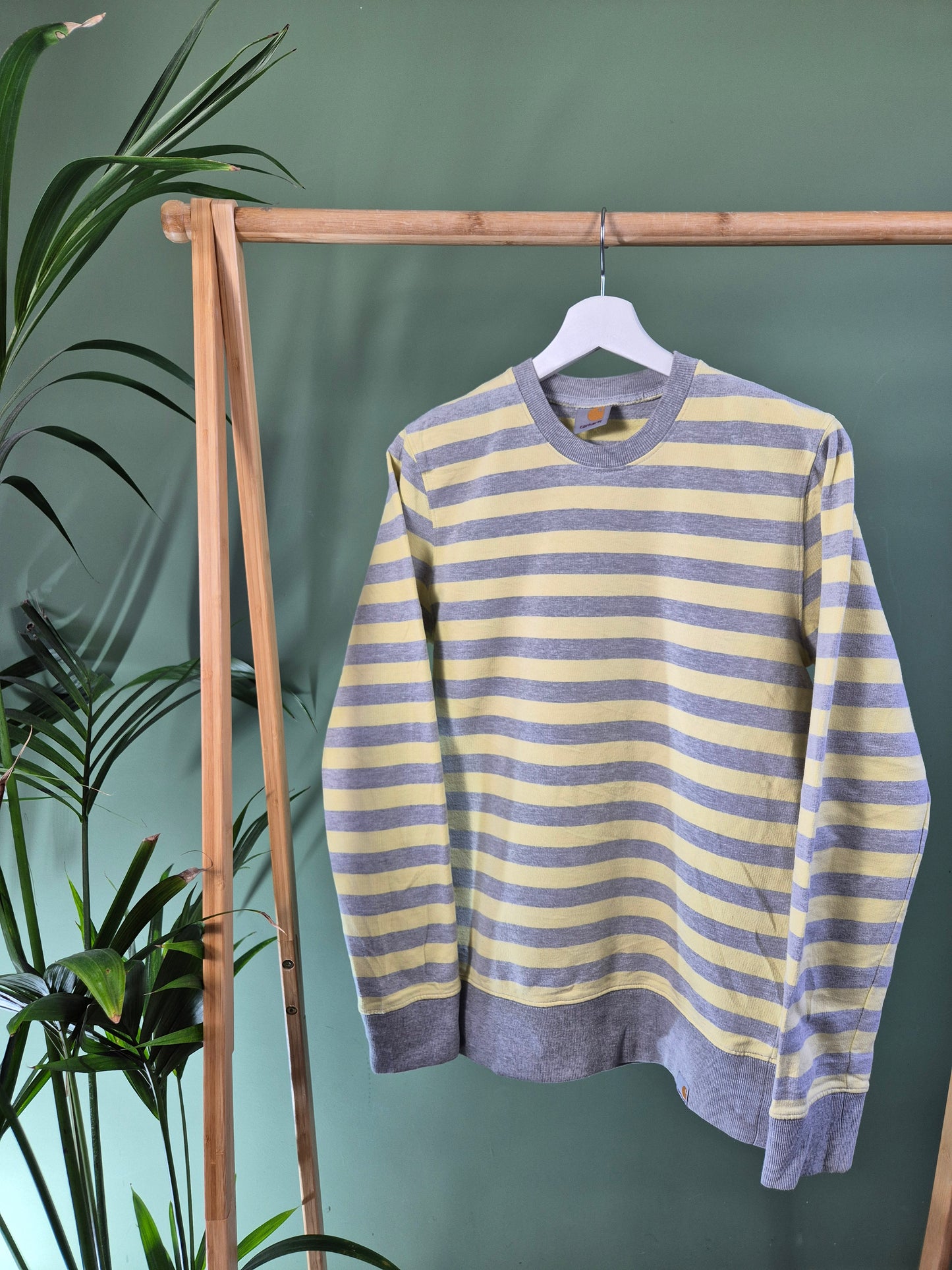 Carhartt striped sweater maat S