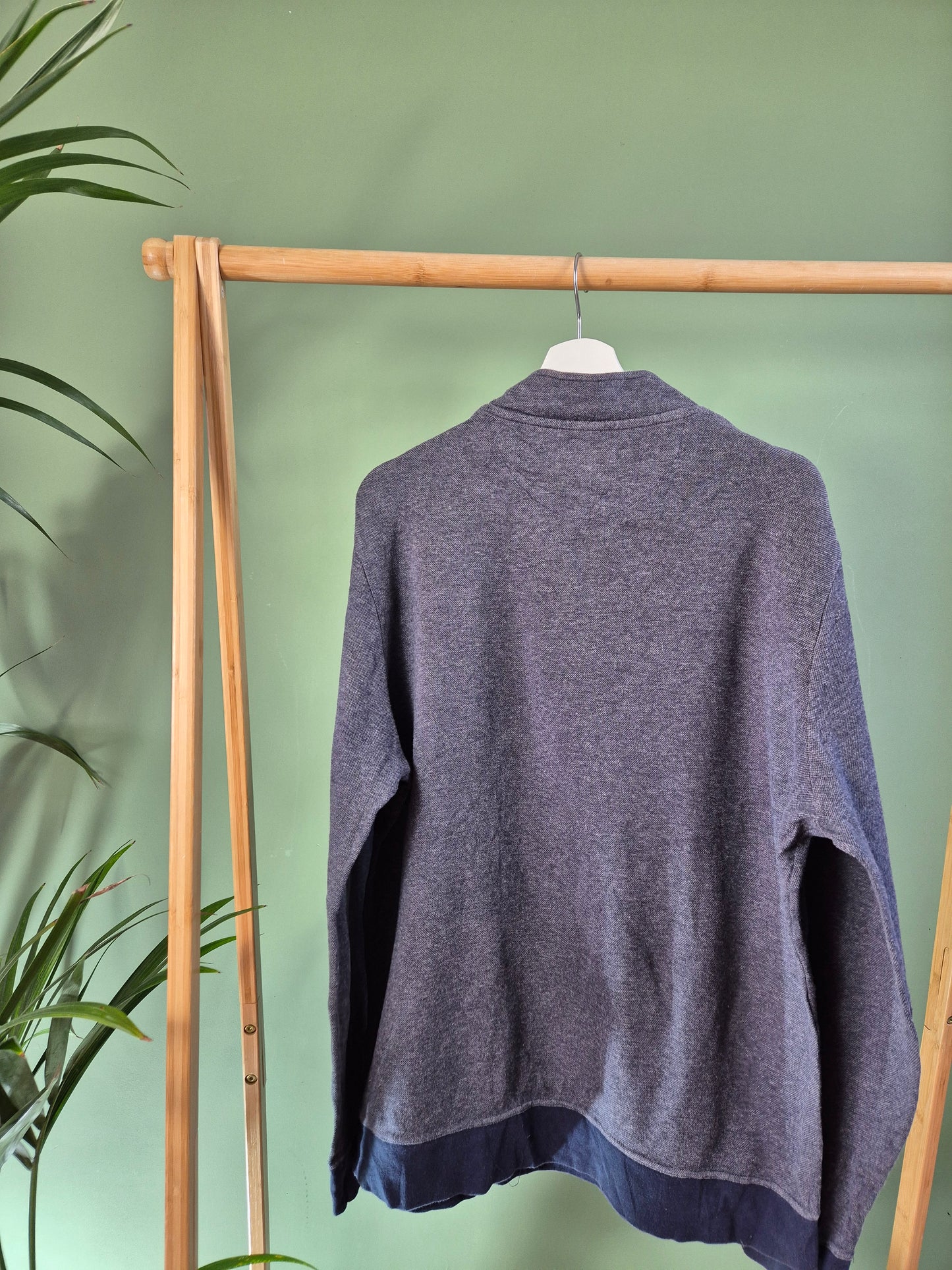 Barbour quarter zip sweater maat XL