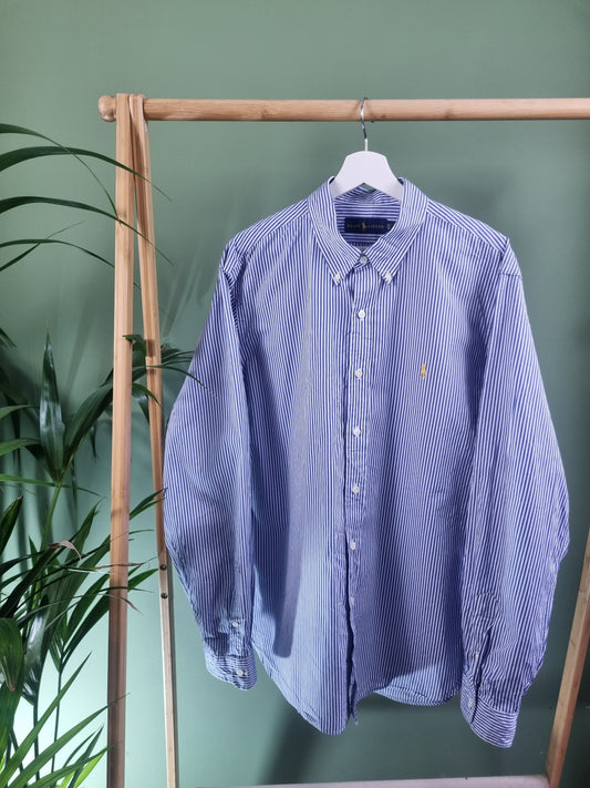 Ralph Lauren striped shirt maat XL