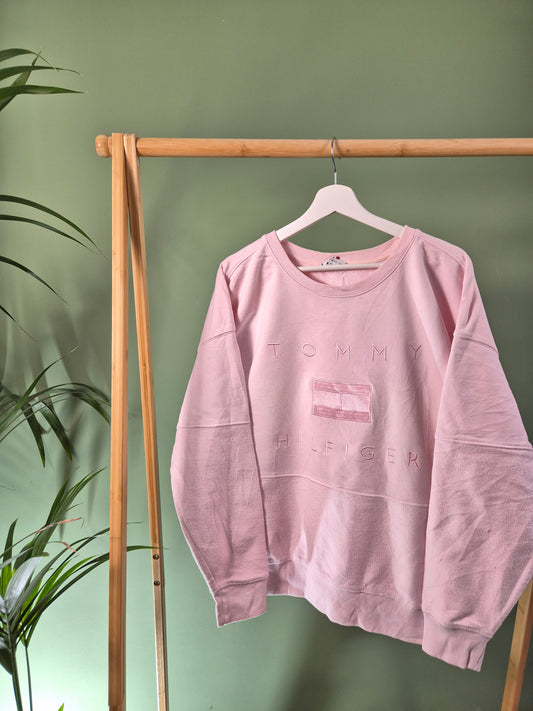 Tommy Hilfiger Sweater Dames | Roze | XL