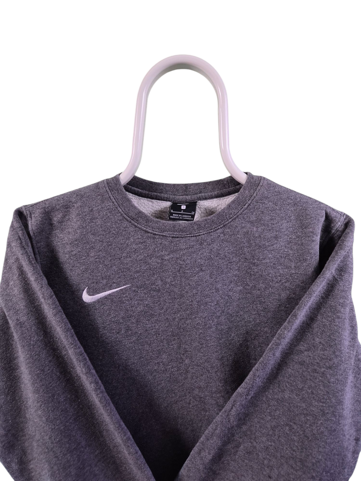 Nike chest swoosh sweater maat S