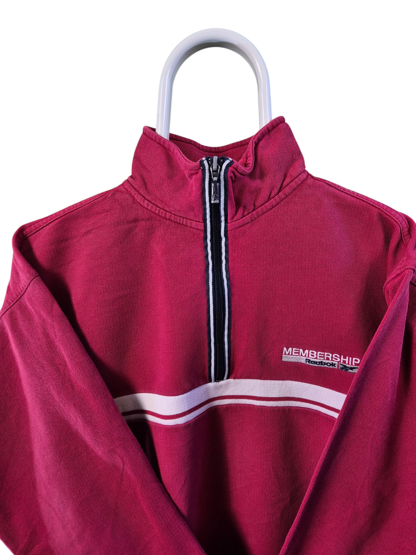 Reebok quarter zip sweater maat L