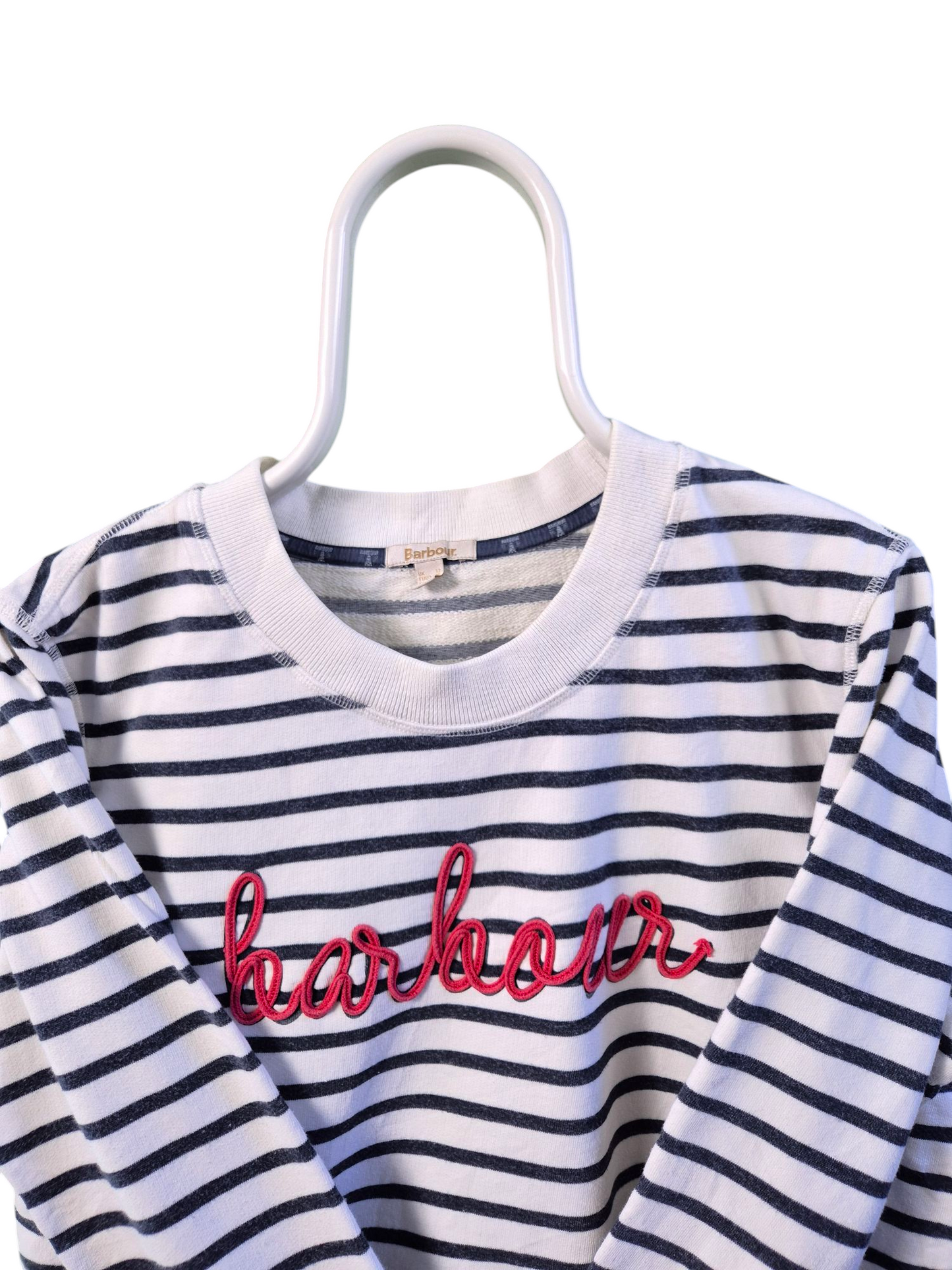 Barbour tripes sweater maat M
