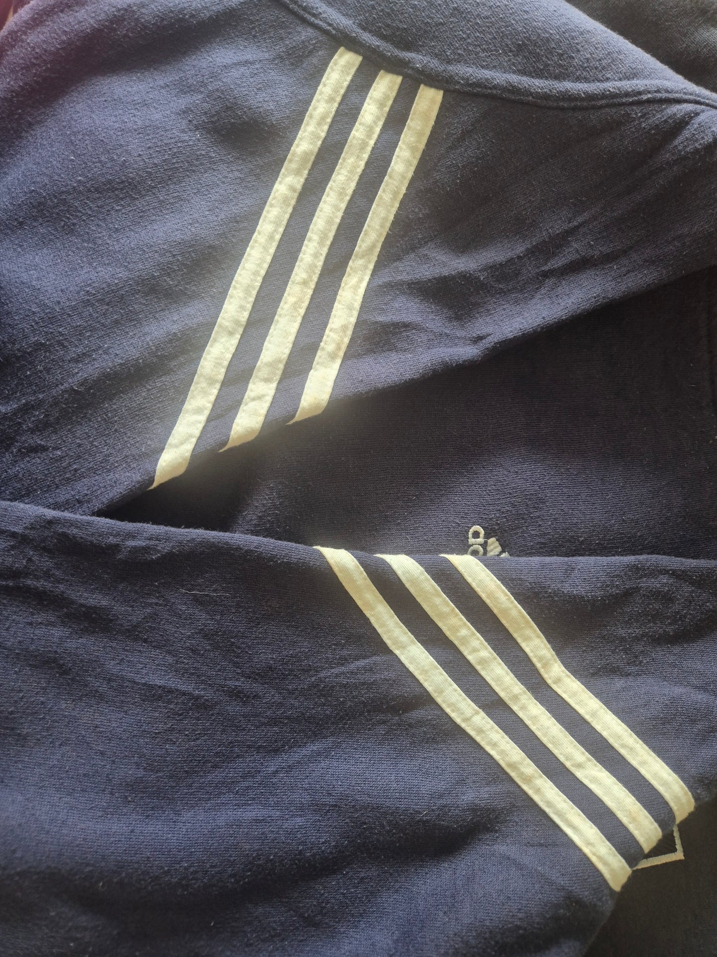 Adidas 90s 3 Stripes Sweater Heren | Blauw | Maat L