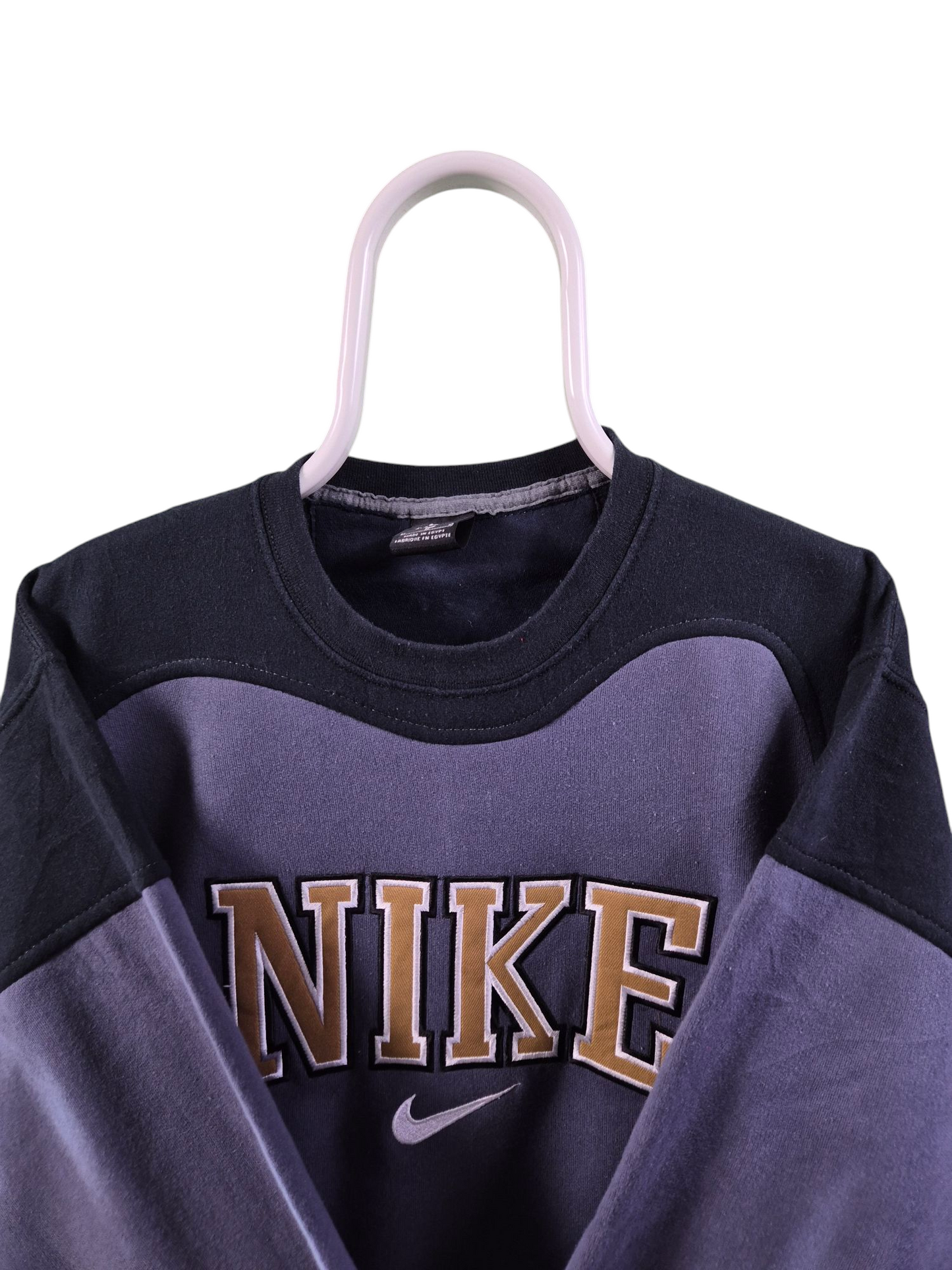 Nike 90s spell out rework sweater maat M