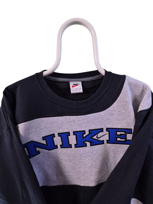 Nike 90s spell out rework sweater maat XL