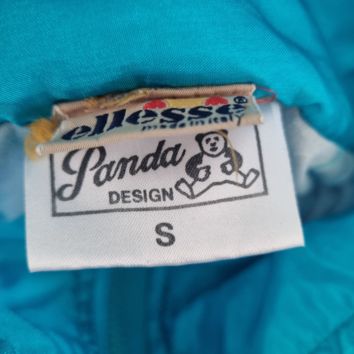Ellesse 90s track jacket panda design maat S