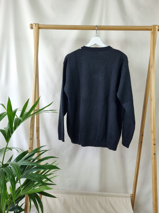 Lacoste v-neck gebreide trui XXXL (V)