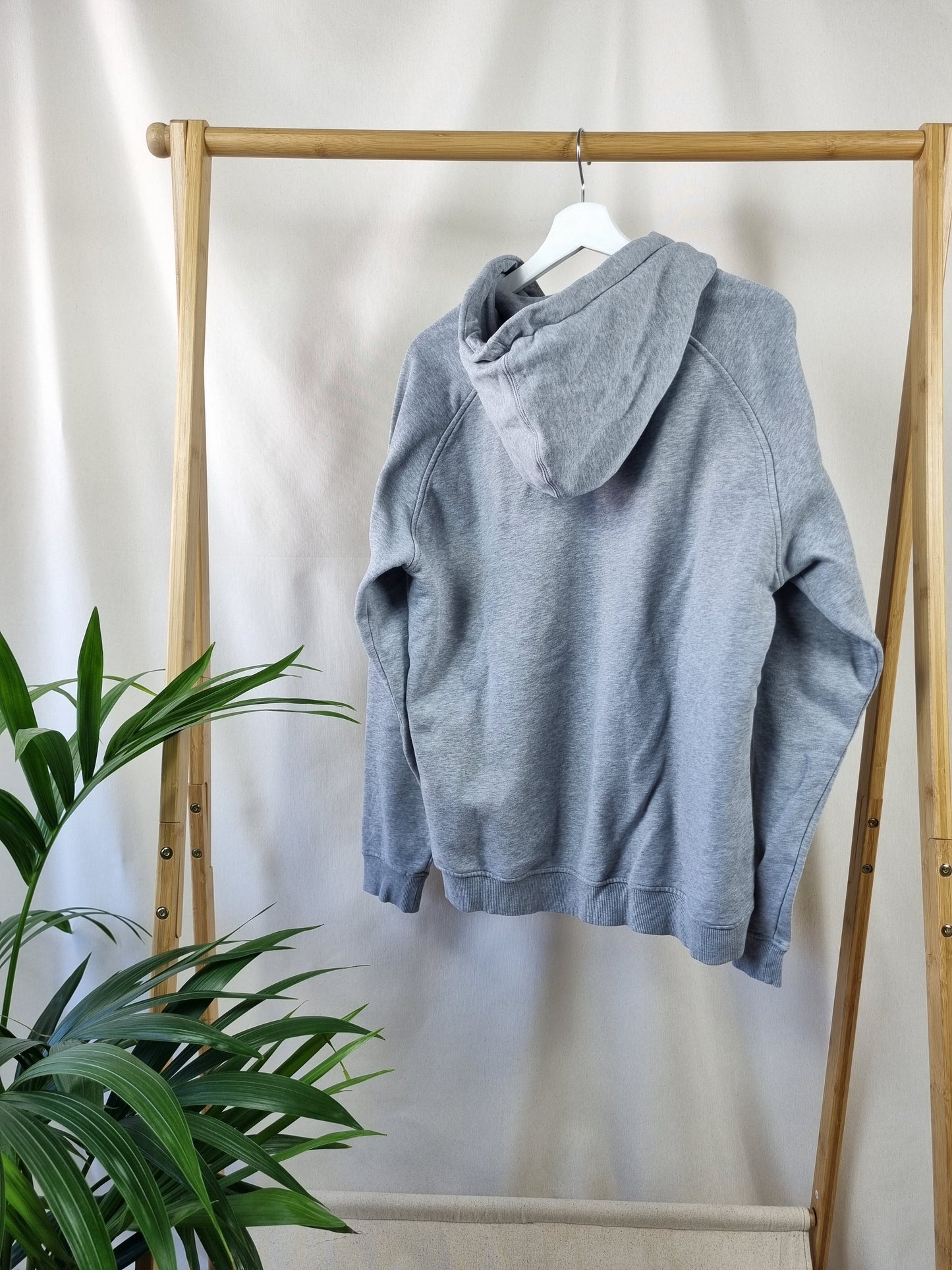Adidas big logo hoodie maat L