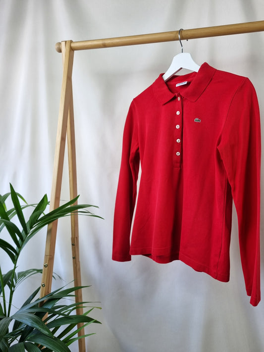 Lacoste polo maat L