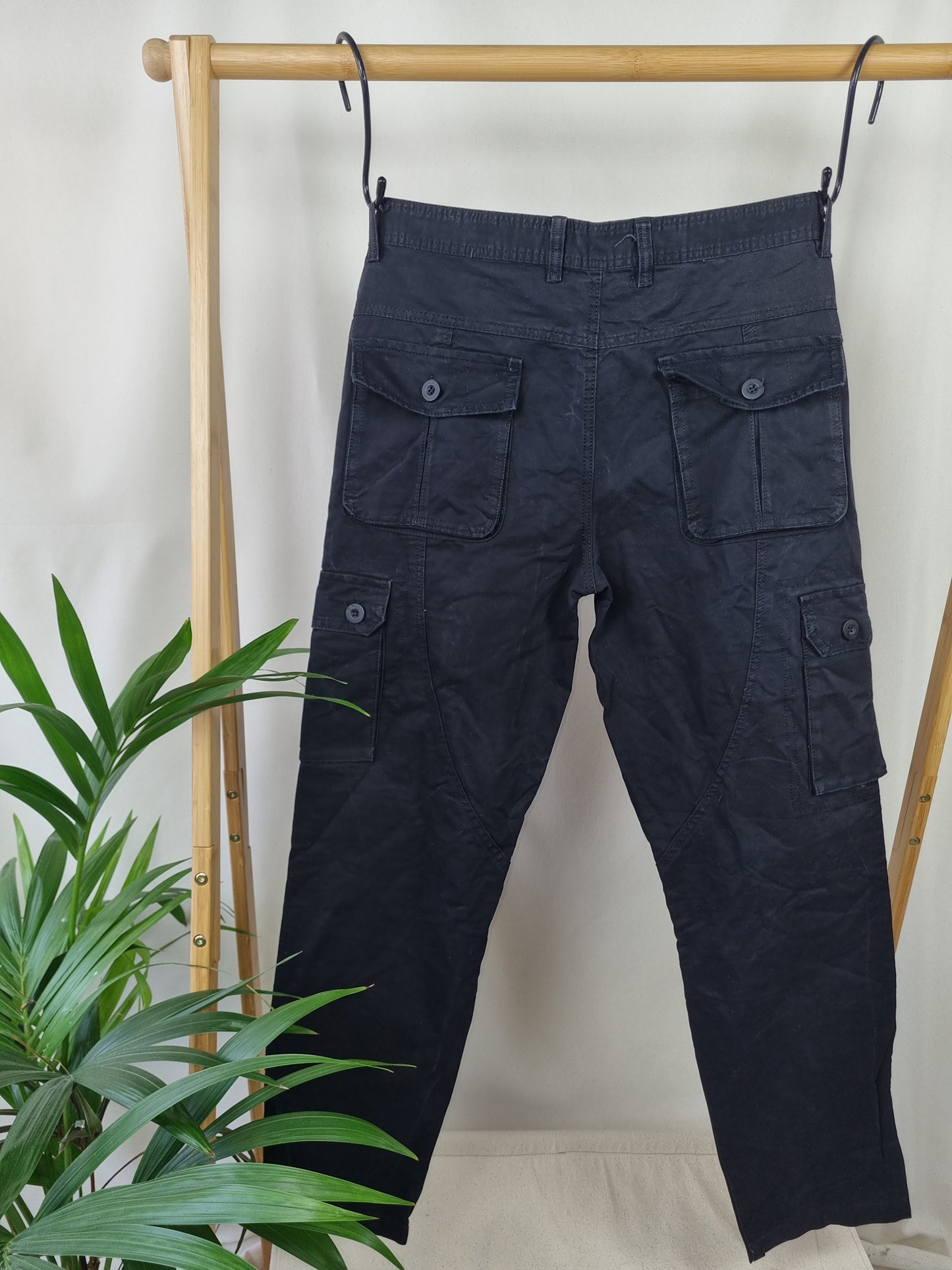 Vintage cargo broek maat 34