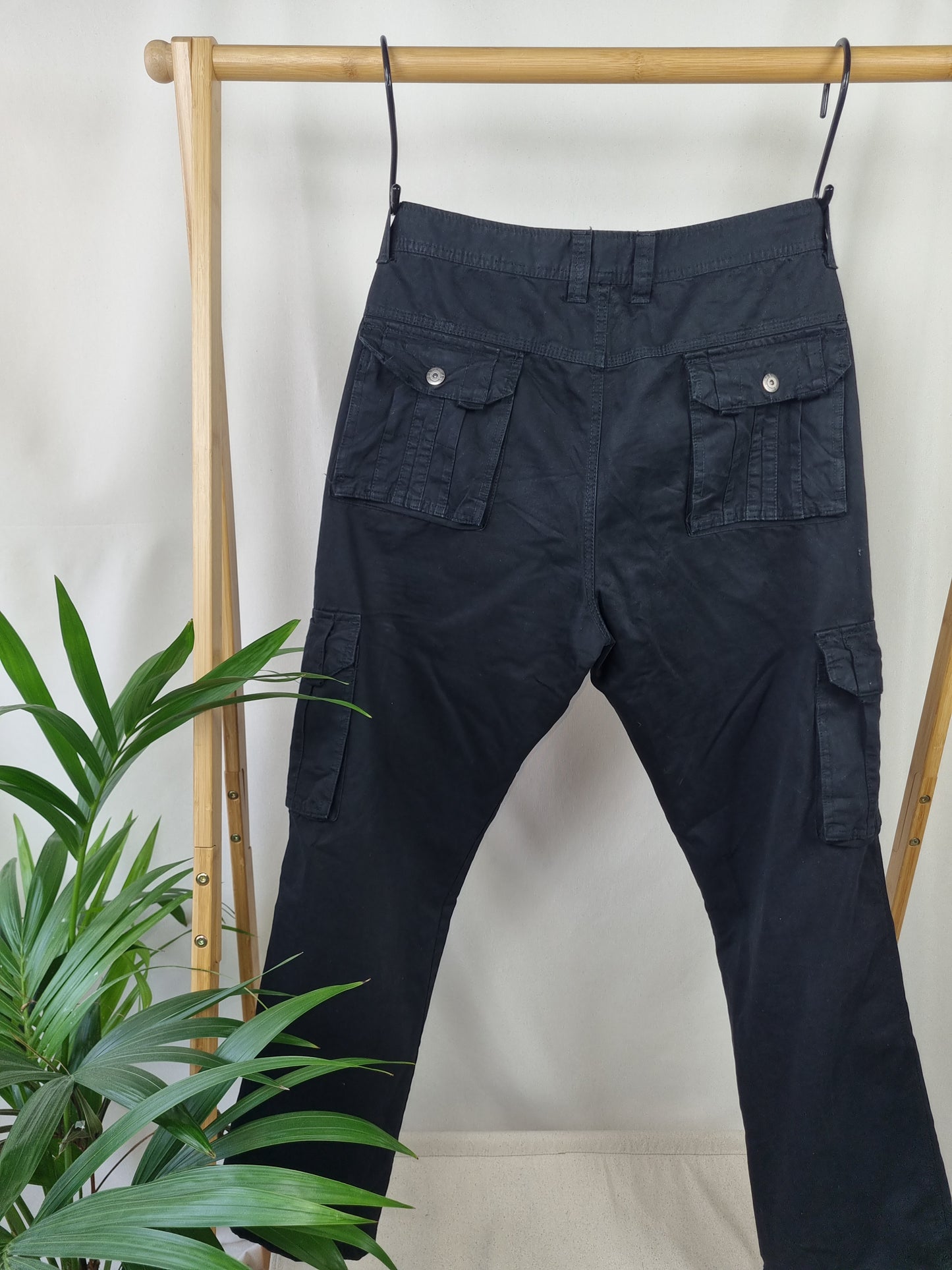 Vintage cargo broek maat 34