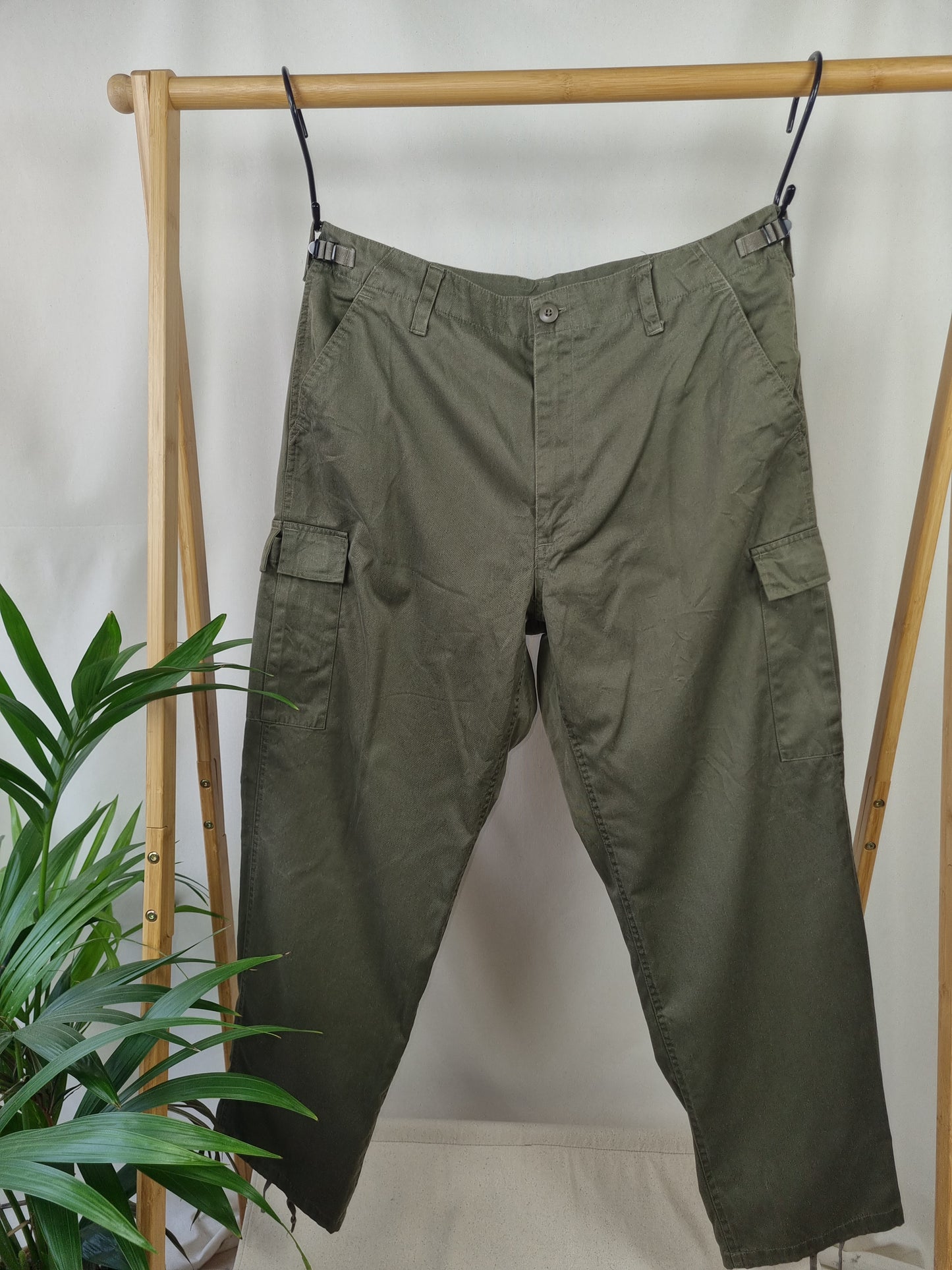 Vintage cargo broek maat 34