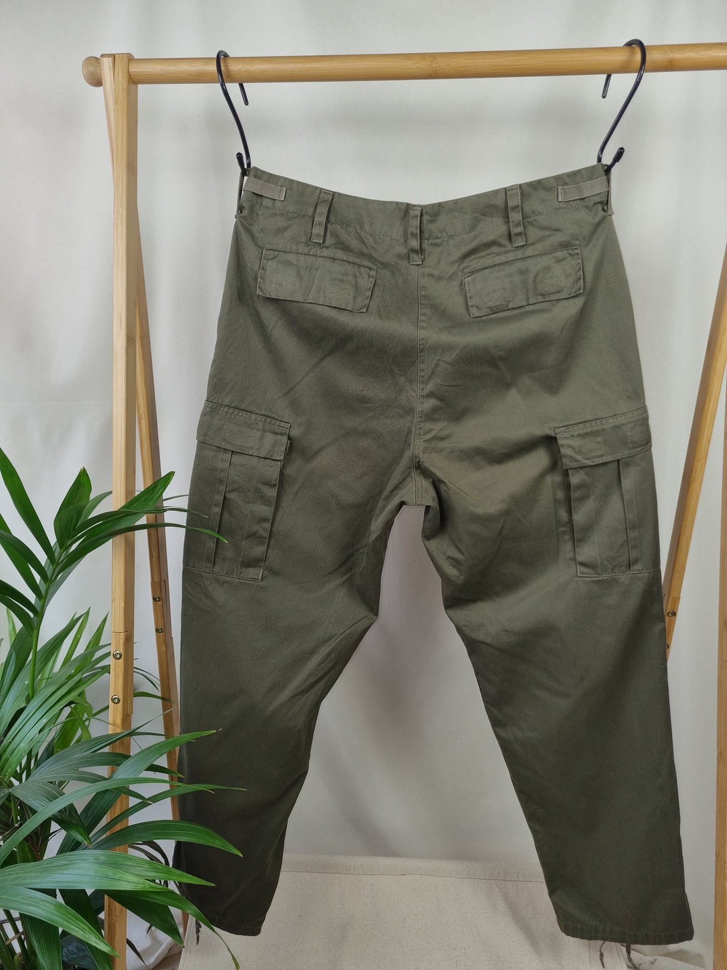 Vintage cargo broek maat 34
