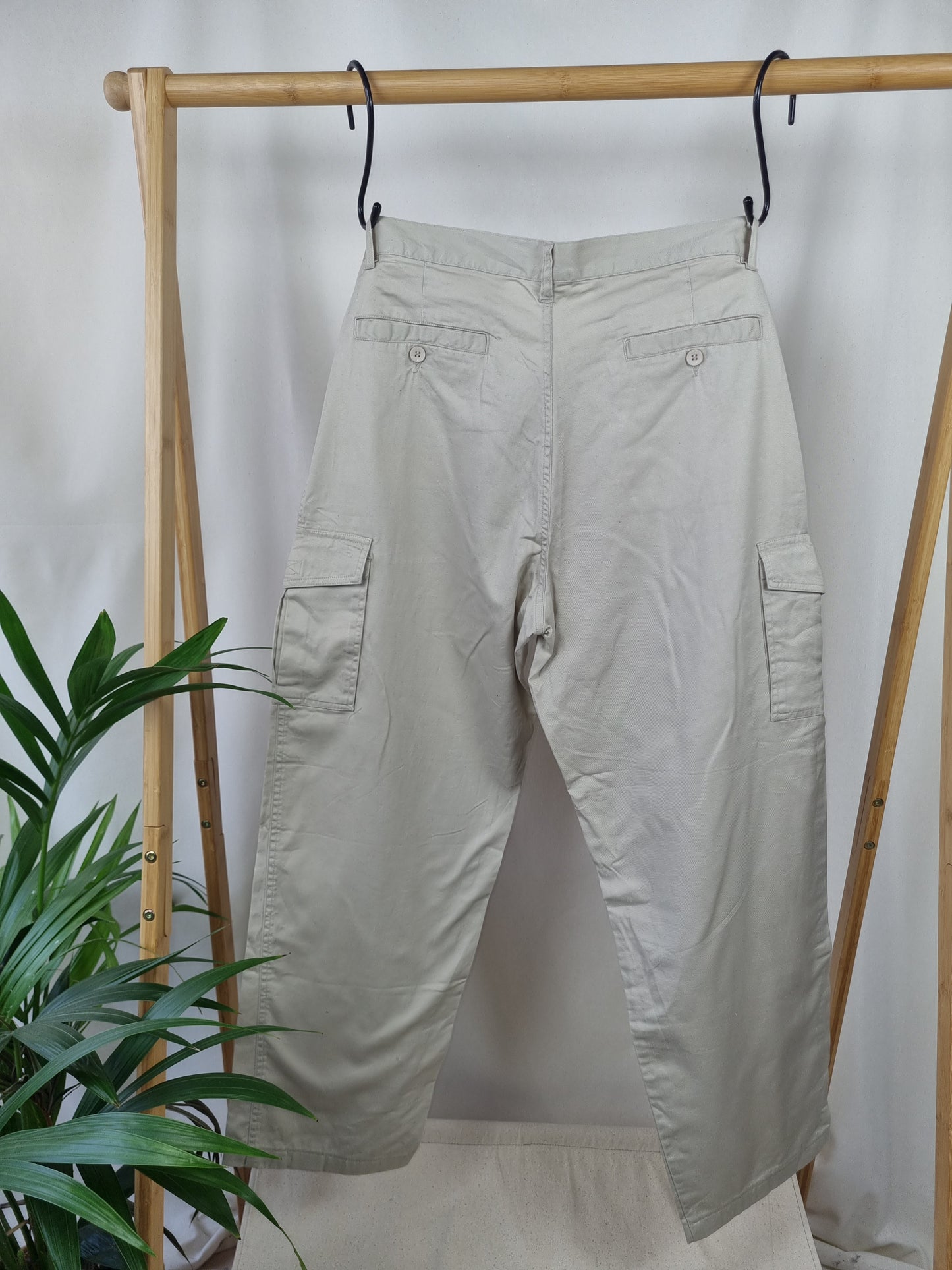 Vintage cargo broek maat 52