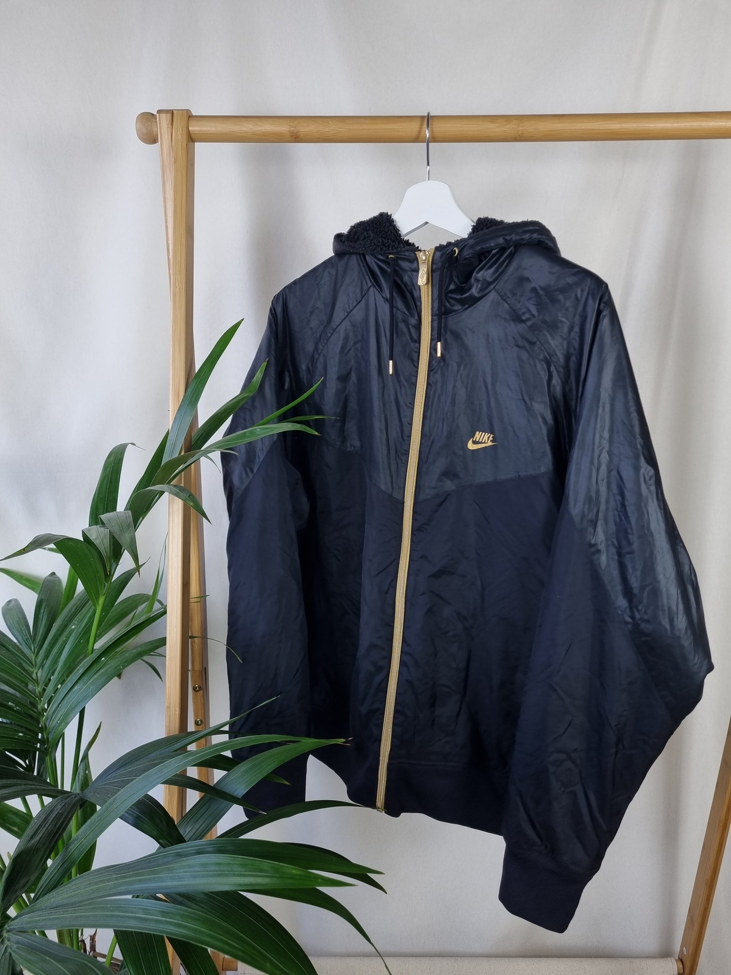 Nike hoodie met zipper maat XL