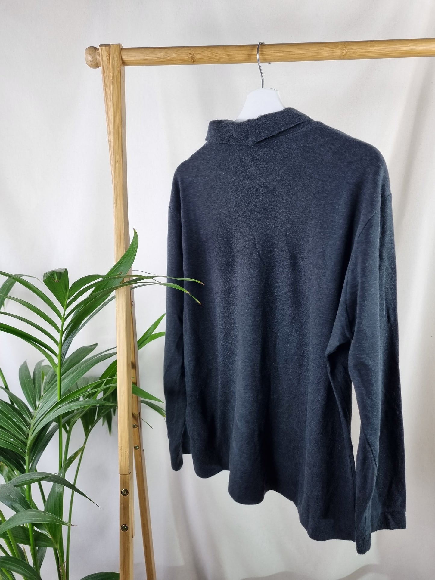 Hugo Boss opstaande kraag dunne sweater maat M