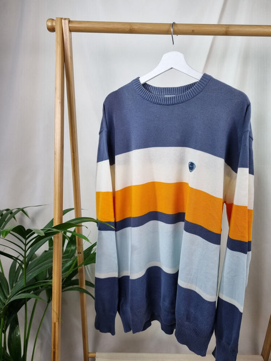 Nike gestreepte Nike trui maat XXL
