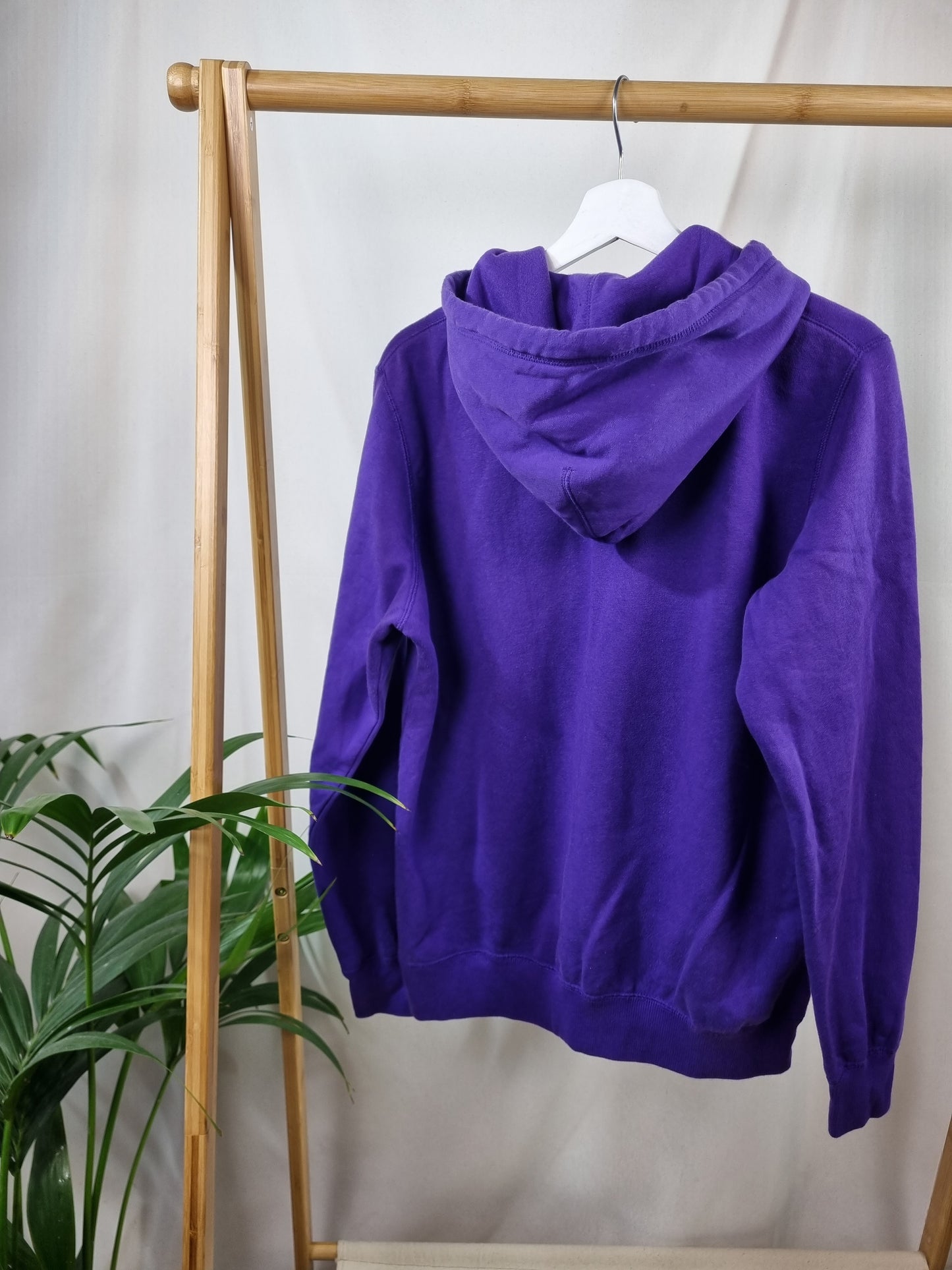 Nike chest logo swoosh hoodie met rits maat XL