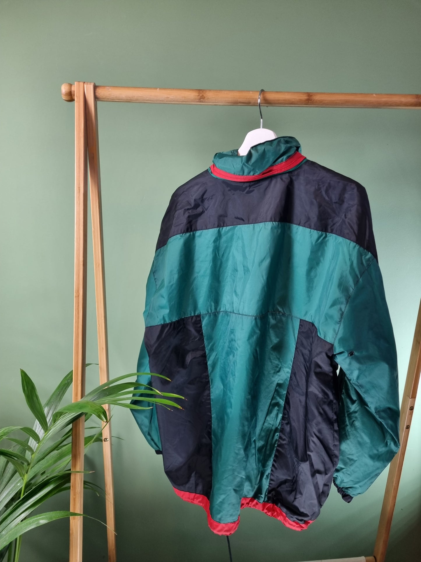 Vintage 80s/90s regenjas maat M