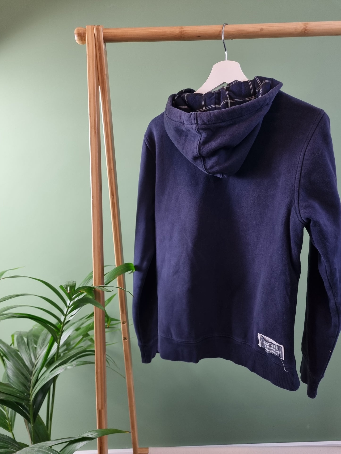 Tommy Hilfiger heavy weight hoodie met rits maat M