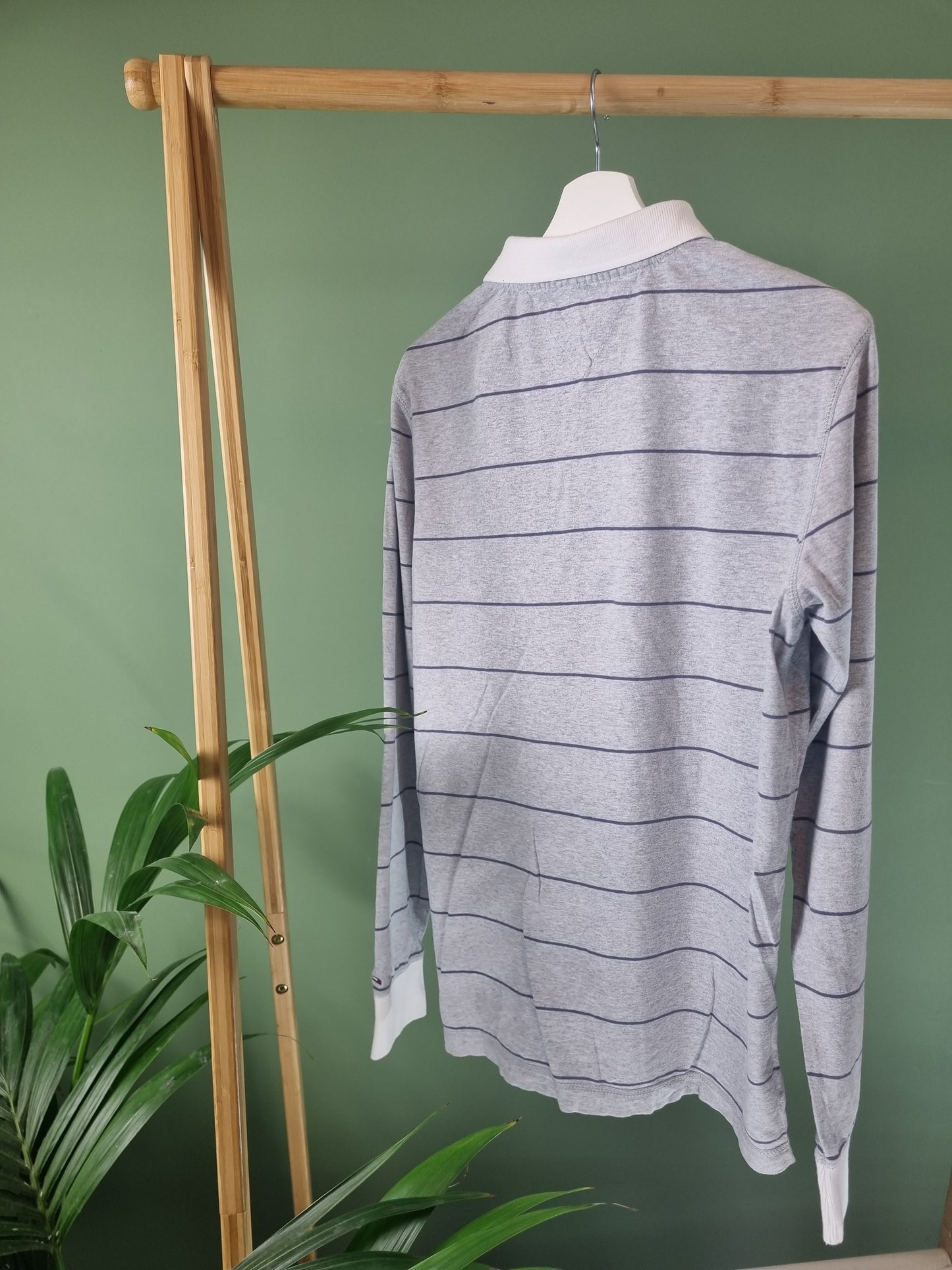 Tommy Hilfiger LS polo maat L