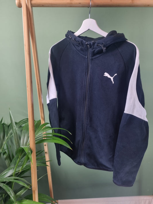 Puma hoodie met rits maat M