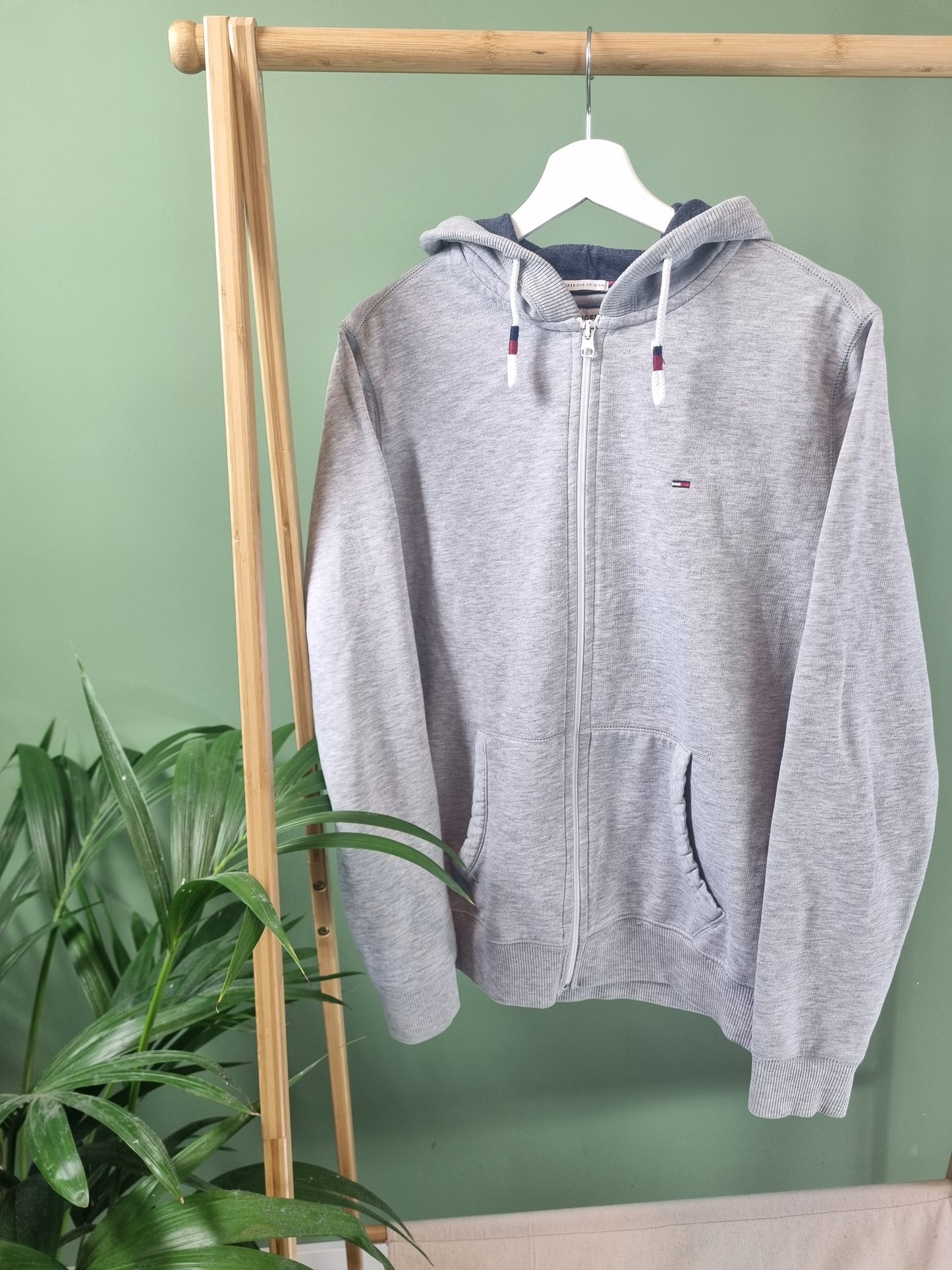 Tommy Hilfiger hoodie met rits maat L