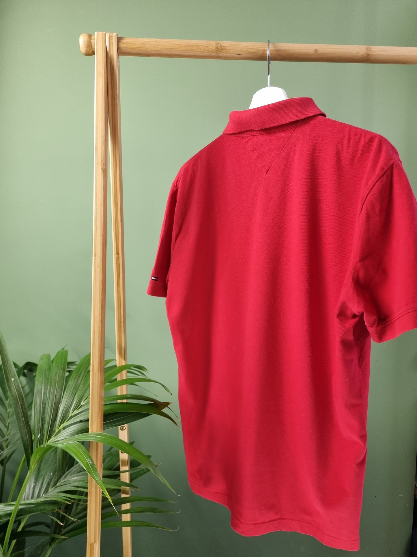 Tommy Hilfiger side tape polo maat XL