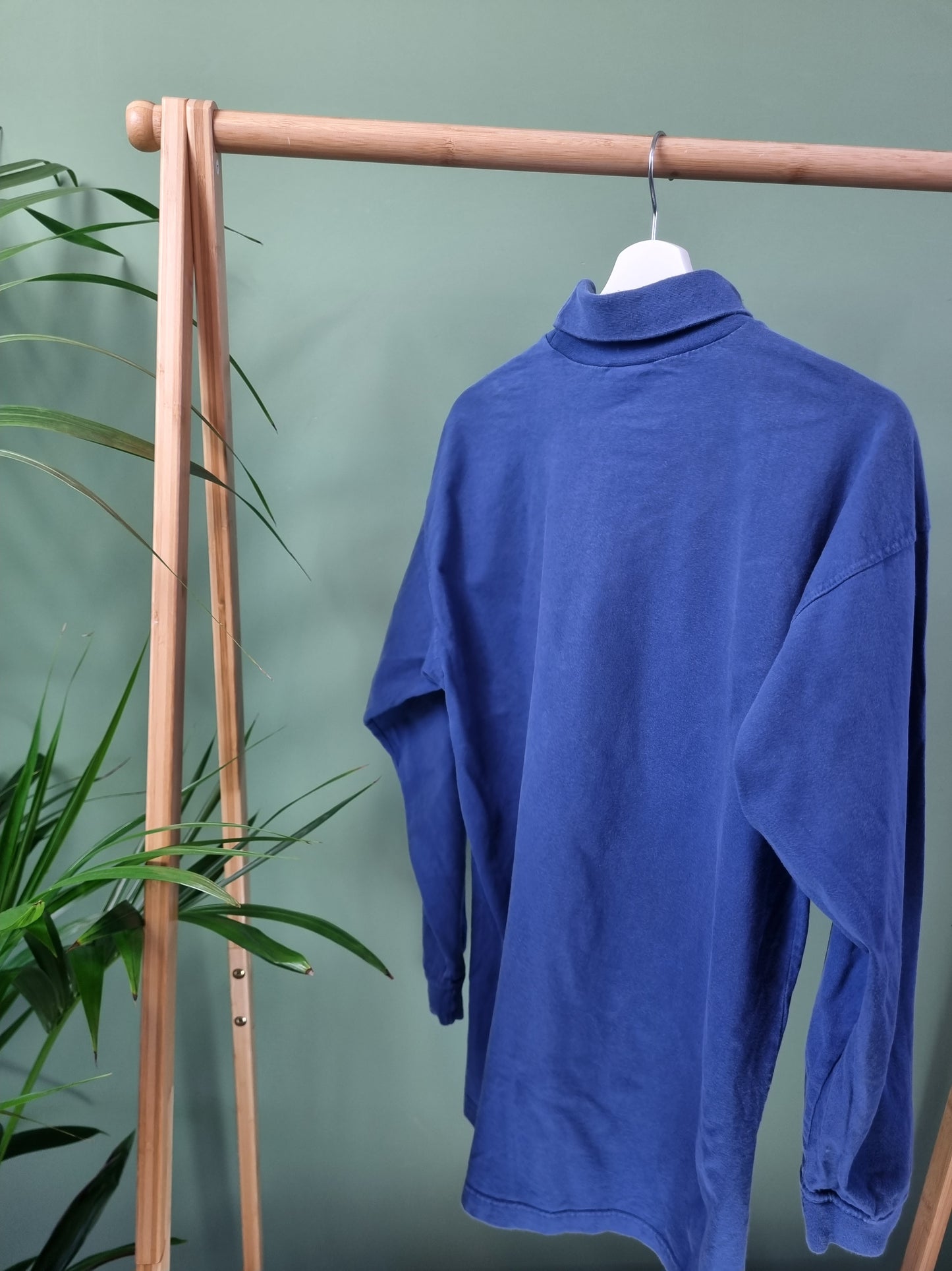 Adidas 90s collar log lightweight sweater maat L