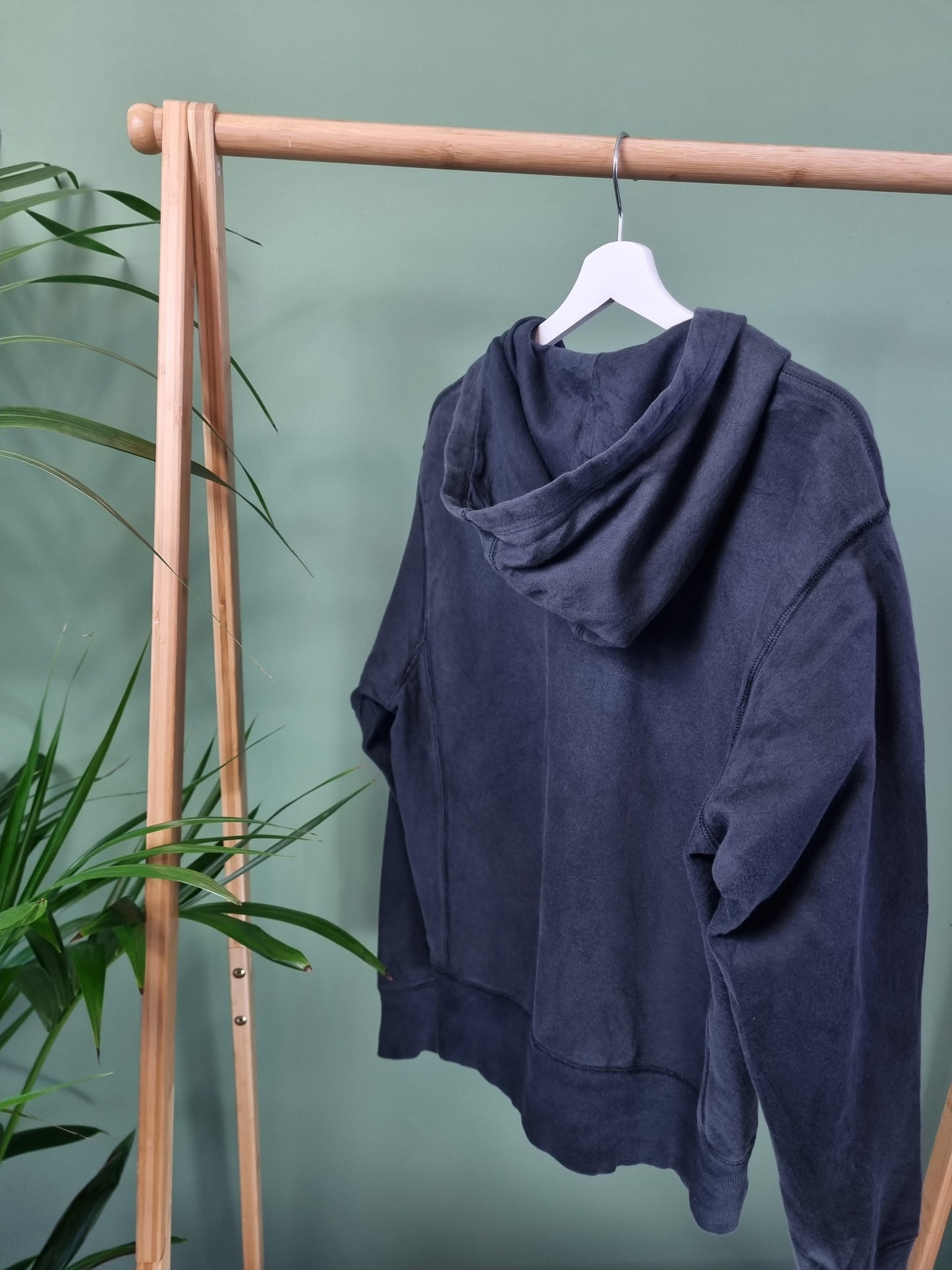 Nike hoodie met rits Maat S blauw heren