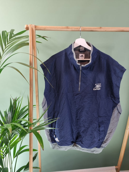 Adidas sleeveless anorak maat XXL